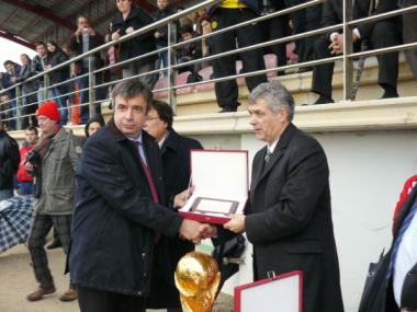 La Copa del Món de 2010 i el president de la Federació Espanyola de Futbol, principals protagonistes de l’acte d’inauguració