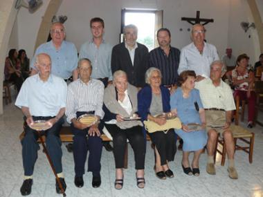 Homenatge als majors de 85 anys de Portopetro