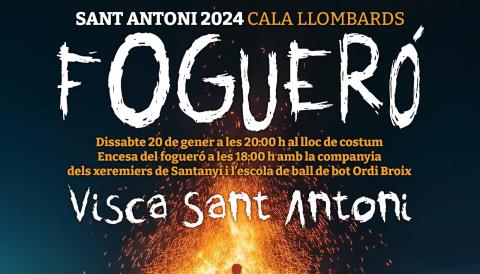 FOGUERO SANT ANTONI CALA LLOMBARDS 2024