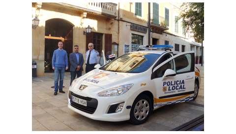 L’Ajuntament de Santanyí ha comprat un cotxe nou per a la Policia local 